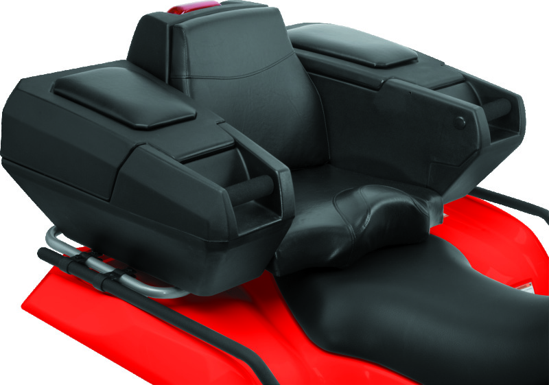 QuadBoss Traveler Trunk Black - Roomy trunk with lockable compartments - Click Image to Close