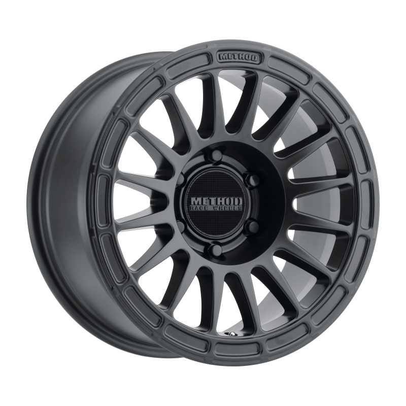 MR314 17x8.5 0mm Offset 6x135 87mm CB Matte Black Wheel - Click Image to Close