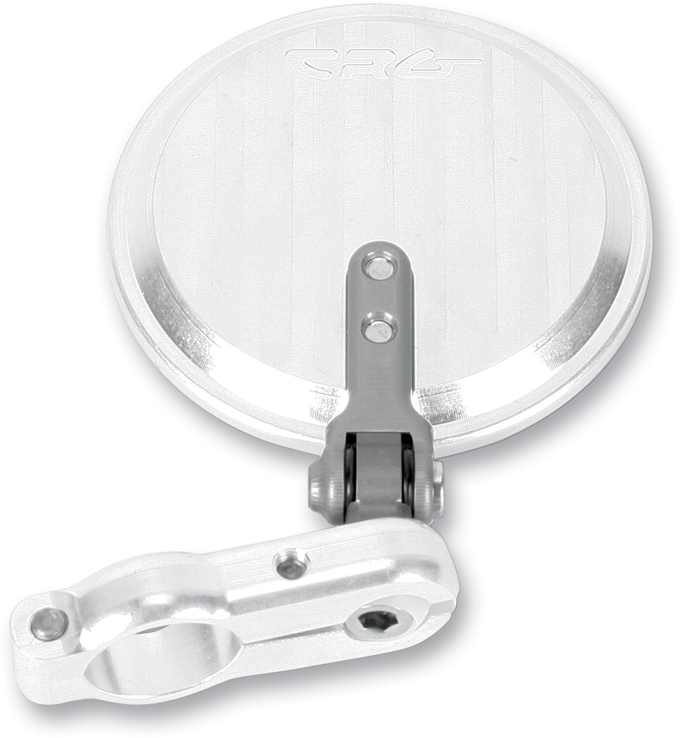 CRG Hindsight LS Bar End Mirror Silver Right-Hand - Click Image to Close