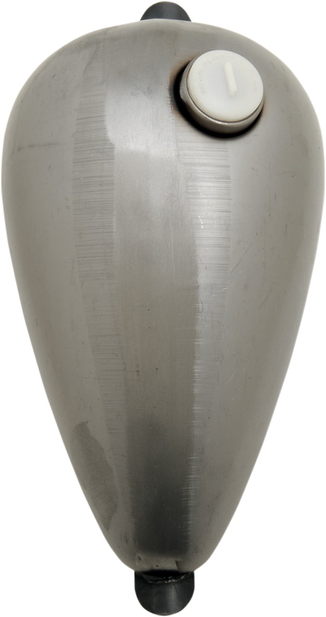 Drag Specialties Wasp Style Gas Tank Raw Steel 2.2 Gal Universal - Vintage wasp gas tank, 2.2 gal, universal fit - Click Image to Close