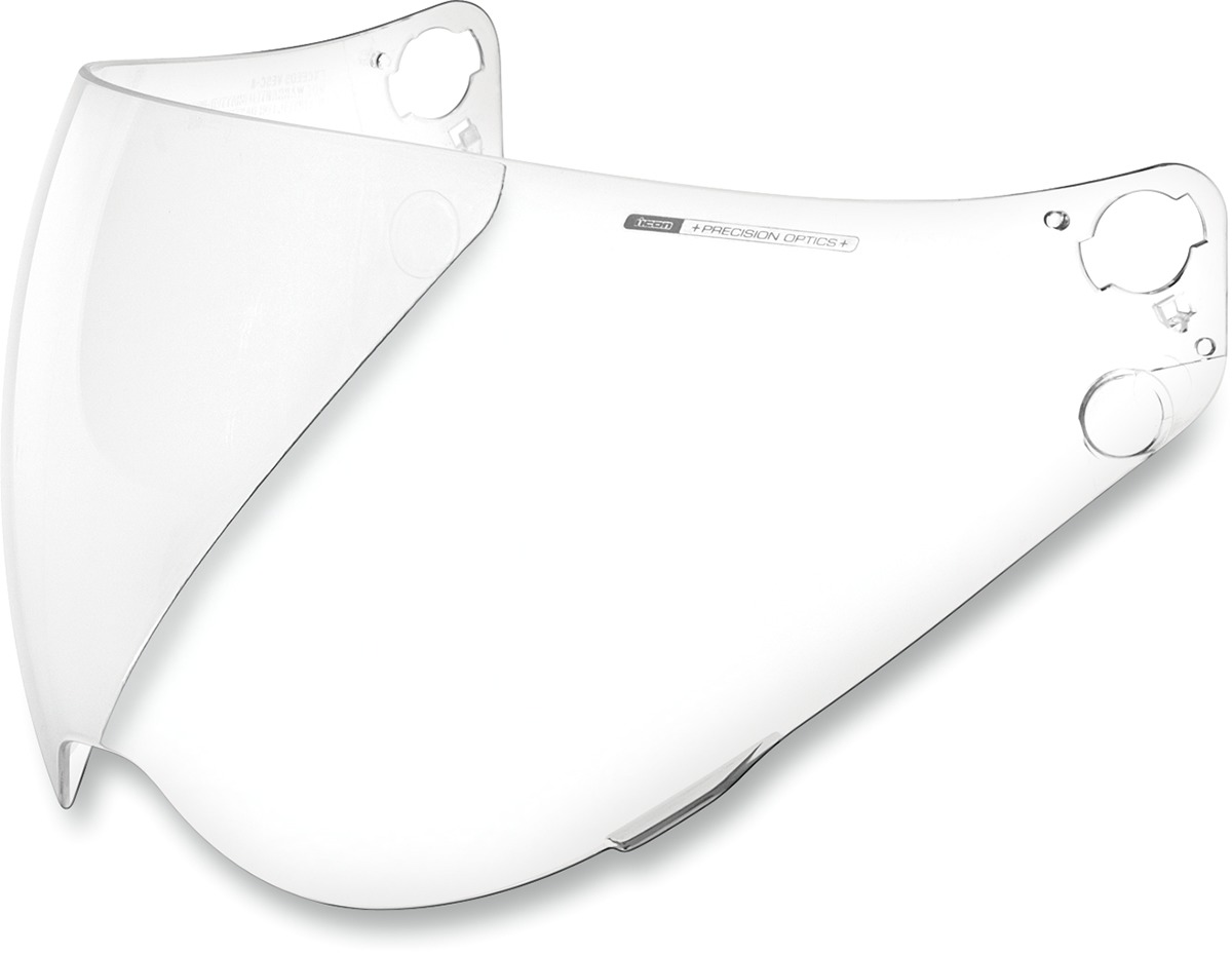 ICON Precision Optics Shield for Variant Helmet - Clear - Fits Icon Variant helmets - Click Image to Close