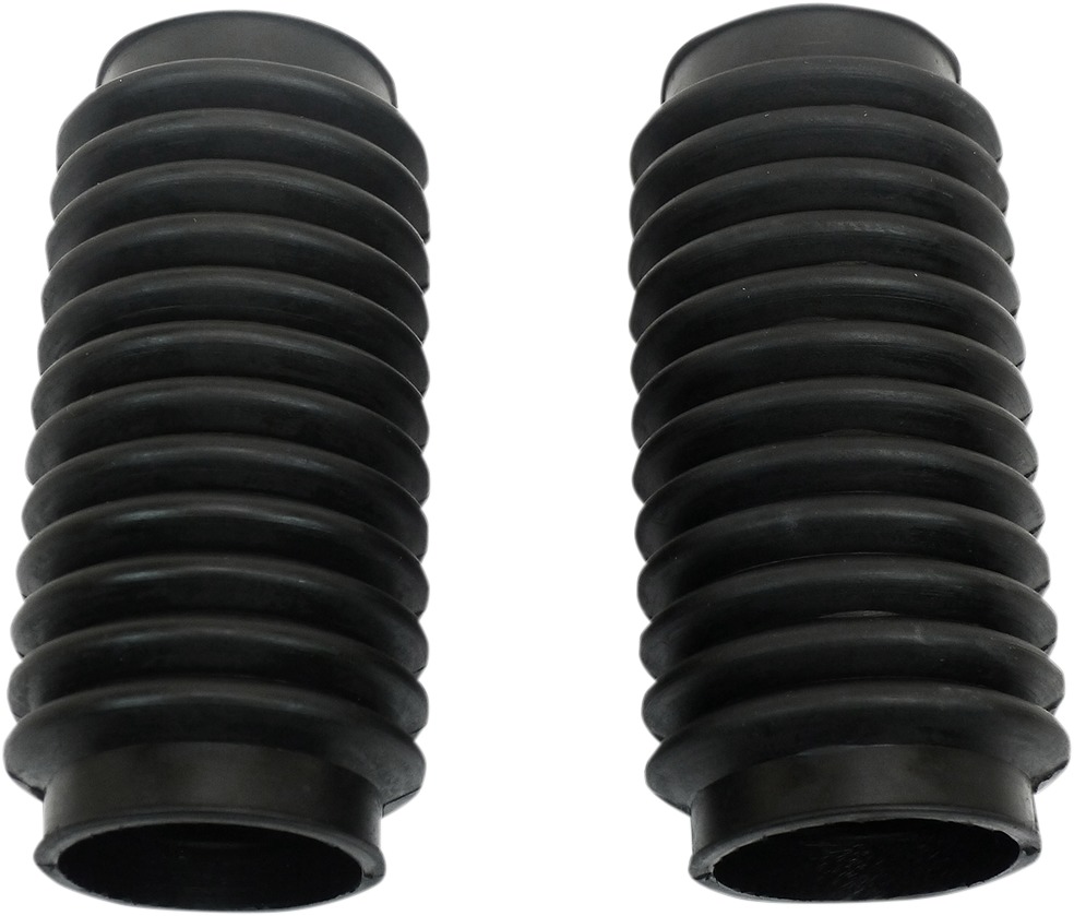 Black Fork Boots - Pair - 50mm Upper & Lower - Replaces Triumphs/BSA #97-1645 - Click Image to Close