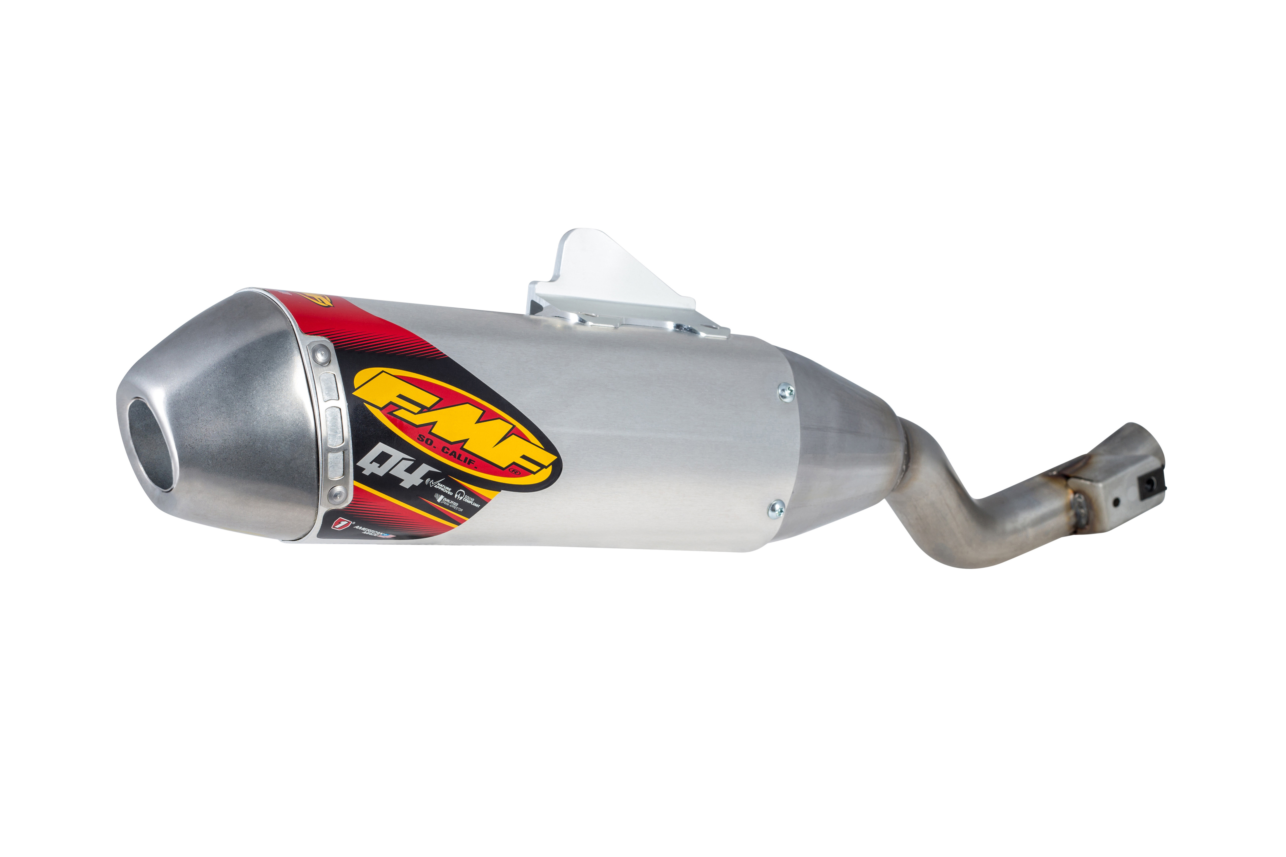 Q4 Hex Slip On Exhaust Muffler w/ Spark Arrestor - For Honda CRF250L - Click Image to Close