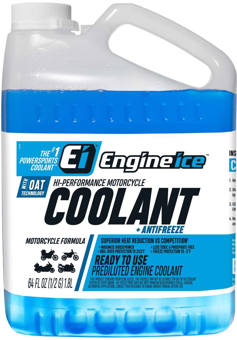Engine Ice Coolant 1/2 Gallon - Click Image to Close