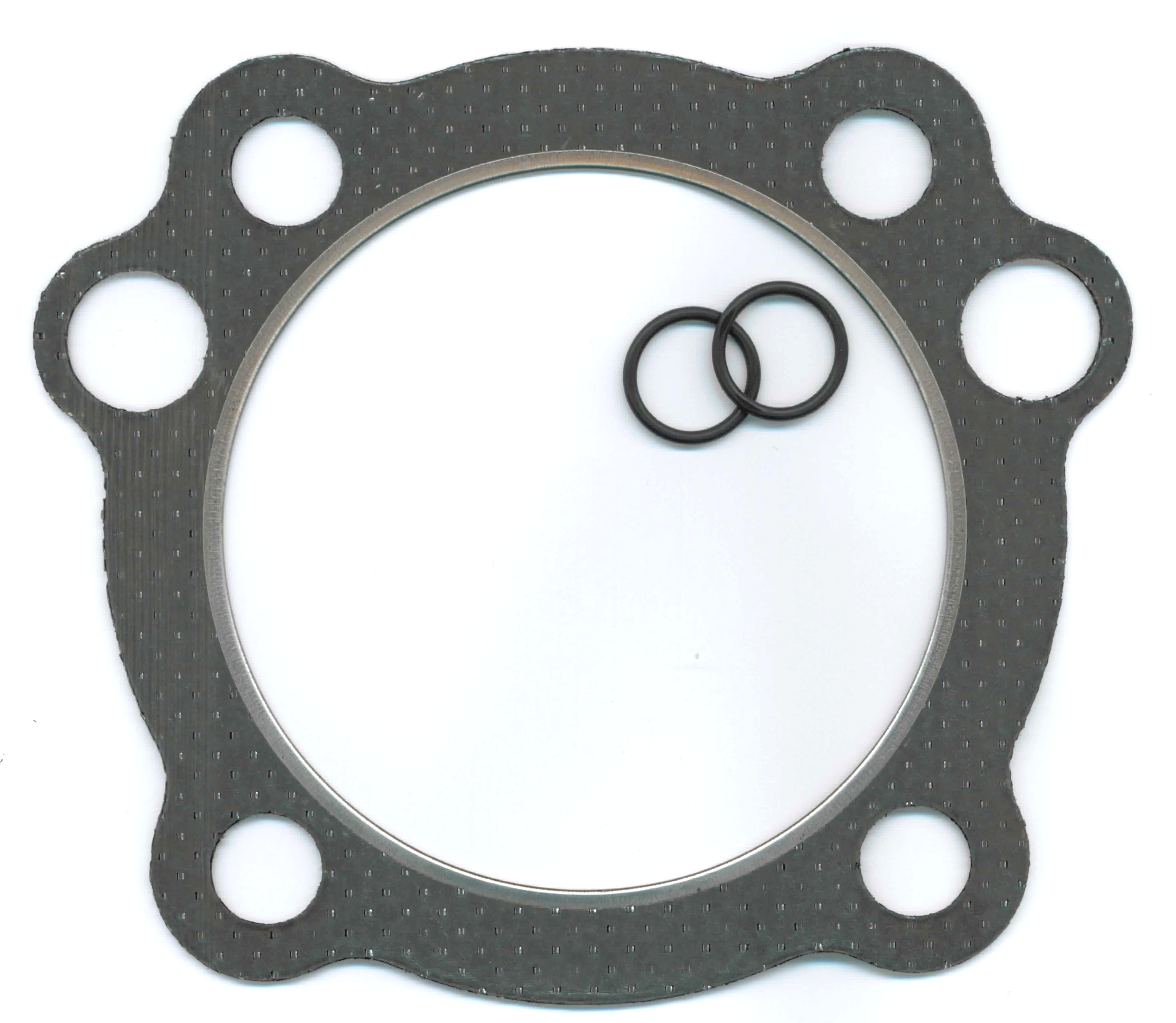 Cylinder Head Gasket .045" w/ Fire Ring - 5 Pack - Replaces 16770-84 For EVO & XL1200 - Click Image to Close