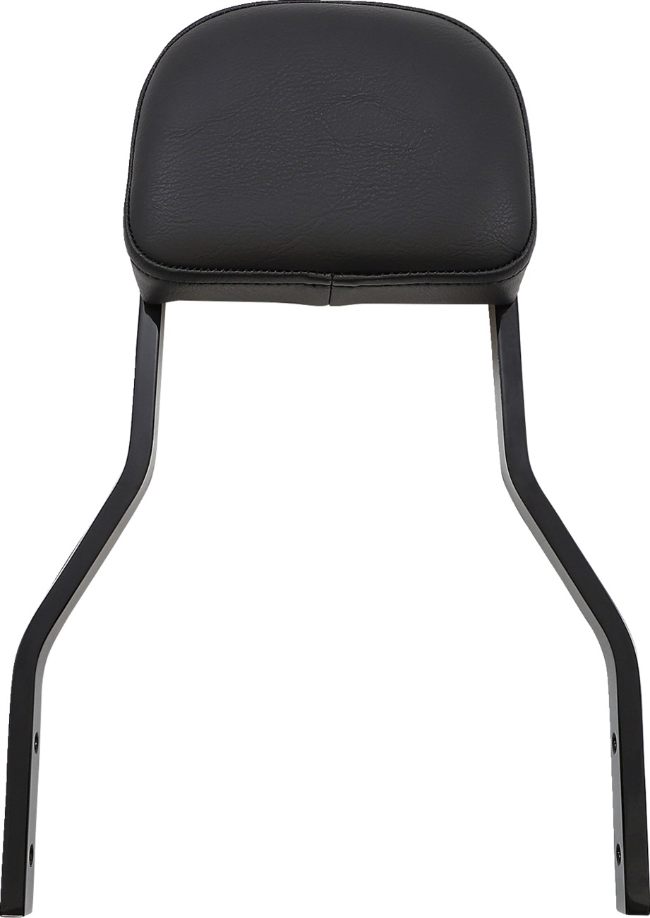 Cobra Detachable Short Backrest Black - Click Image to Close