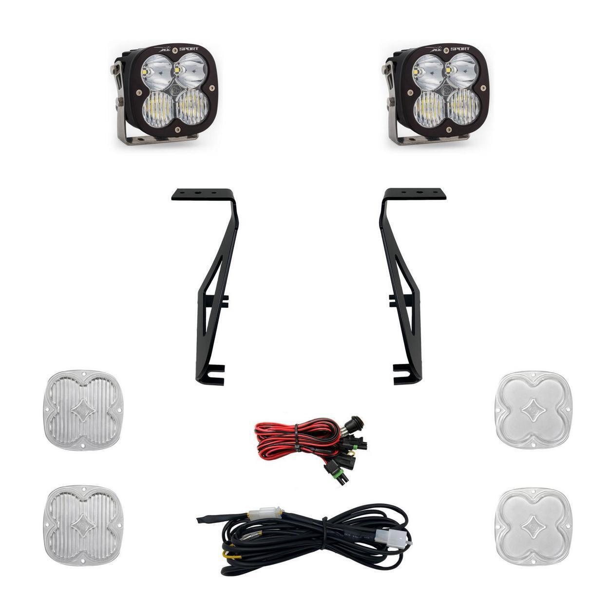 Baja Designs XL Sport A-Pillar Kit Fits 2021+ Ford Raptor - Click Image to Close