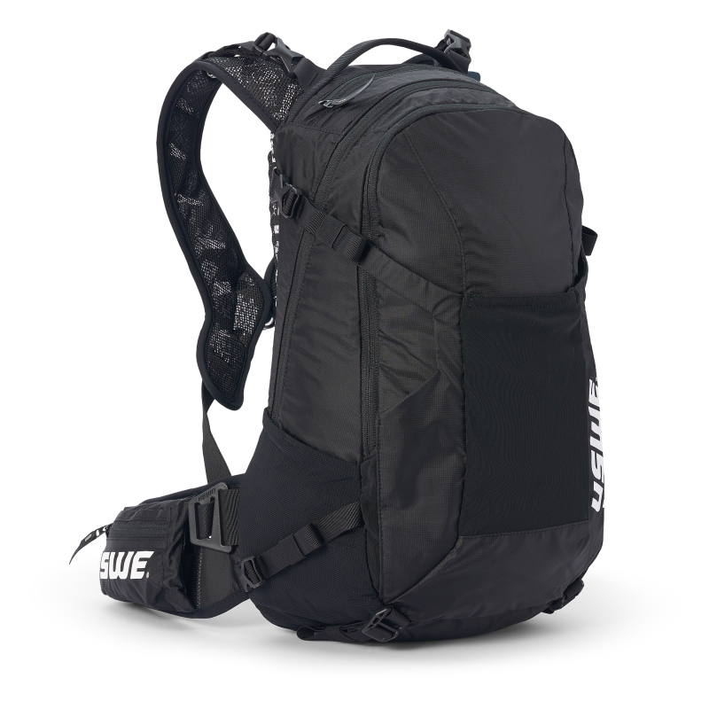 USWE Watt E-MTB Protector Pack 25L Black/Grey - 25L E-MTB backpack with back protection - Click Image to Close