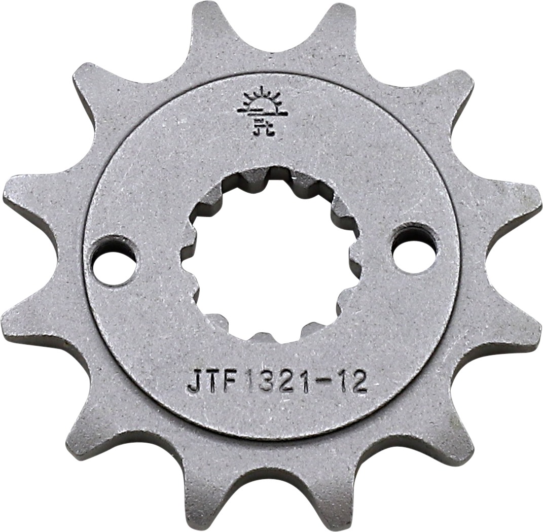 JT Sprockets Steel Front Sprocket 12T-520 Fits Honda - Click Image to Close