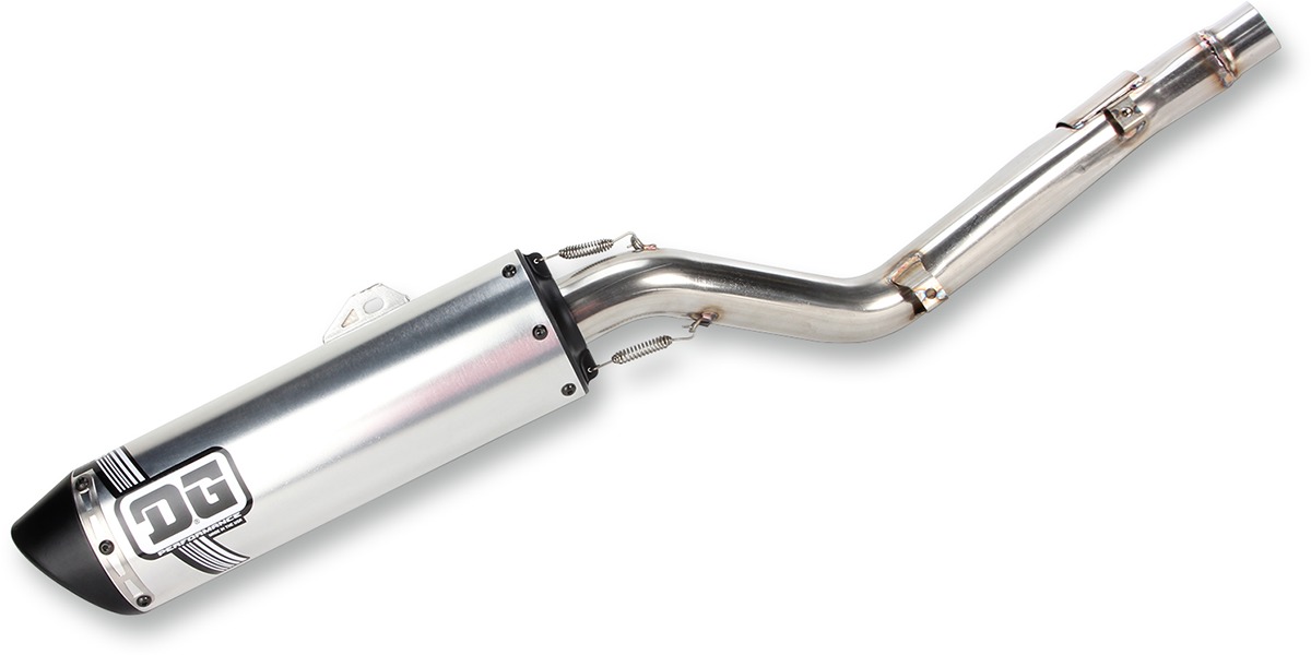 V2 Slip On Exhaust Muffler - For Suzuki DRZ400E - Click Image to Close