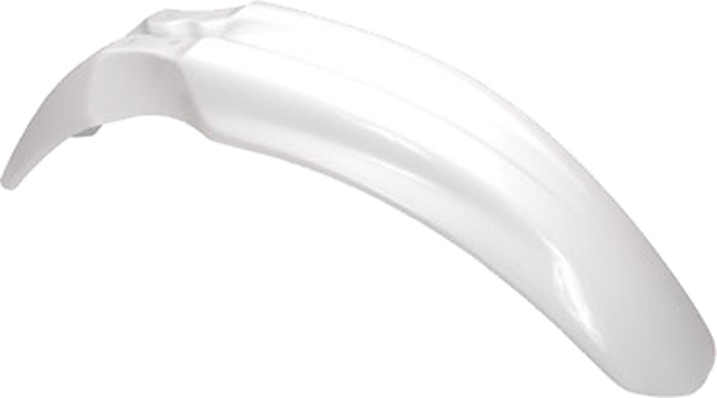 Front Fender - White - Honda XR250R XR400R - Click Image to Close