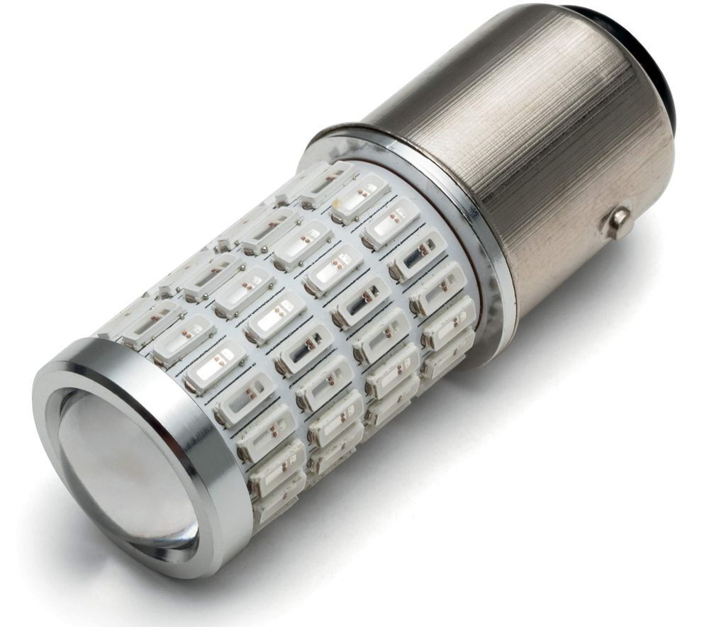 Kuryakyn LED Bulb 1157 Red/Red High-Intensity Replacement Bulb - Click Image to Close