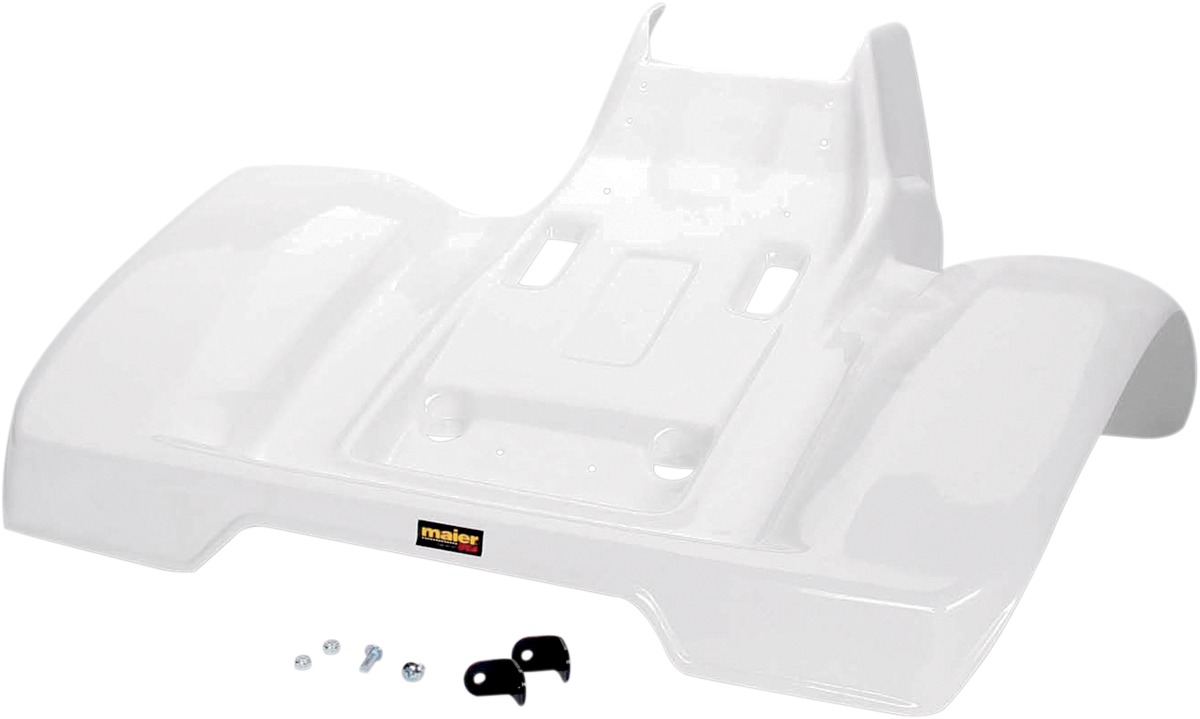 Rear Fender White - For 85-86 Honda ATC350X - Click Image to Close