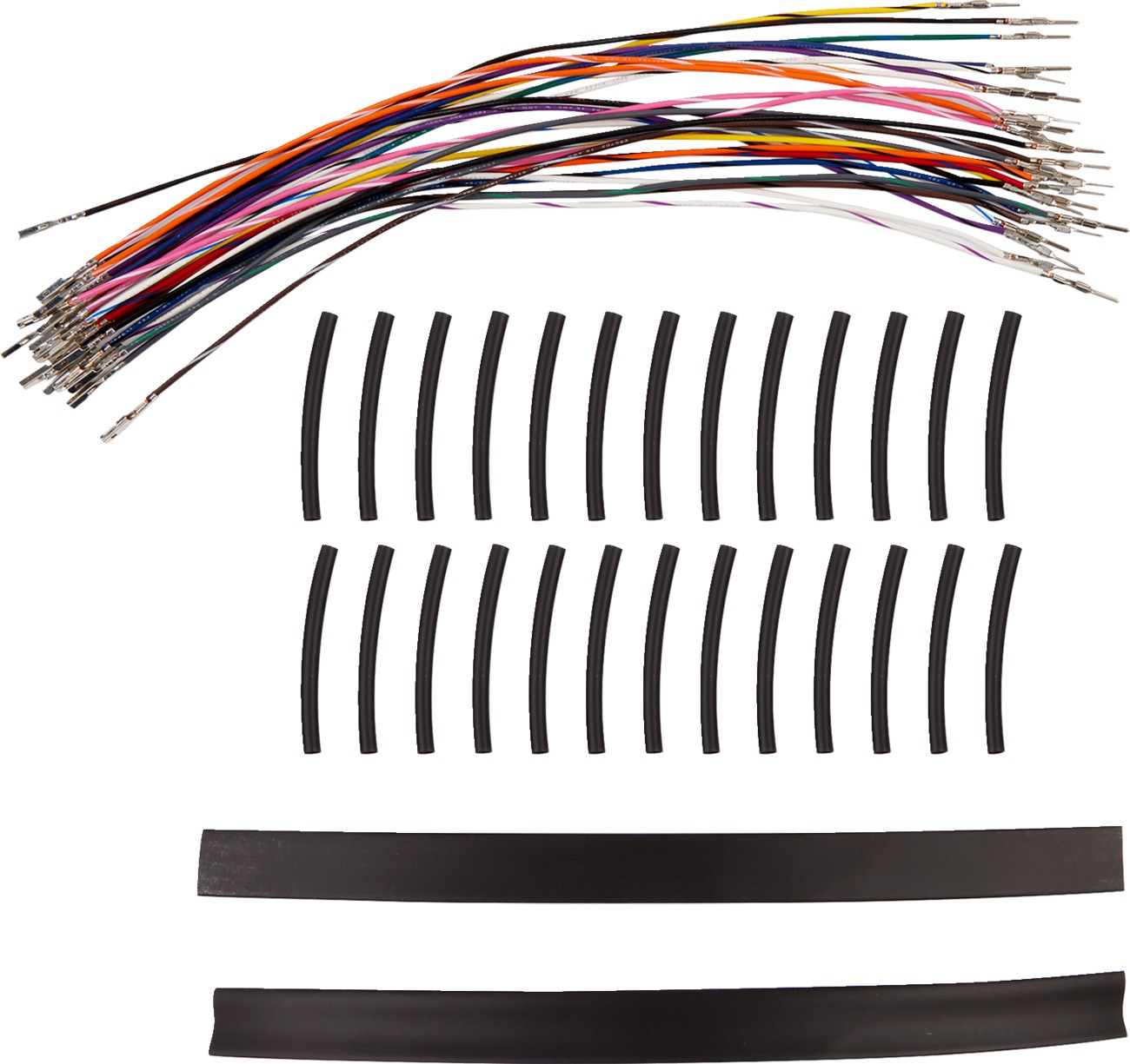 Namz 12" Handlebar Control Extension Harness with Wires - Click Image to Close