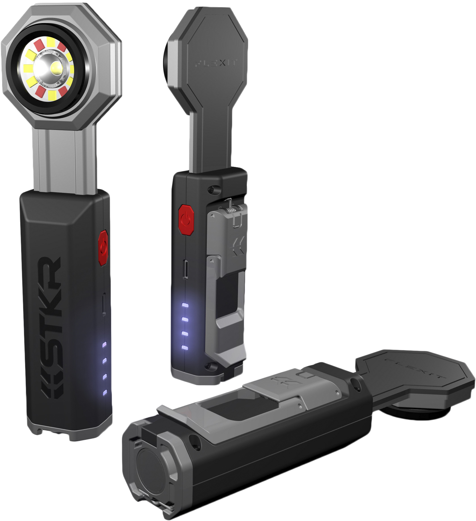 STKR Flexit Pocket Light 4.0 Flexible LED Flashlight - Flexible LED pocket flashlight, 400 lumens - Click Image to Close