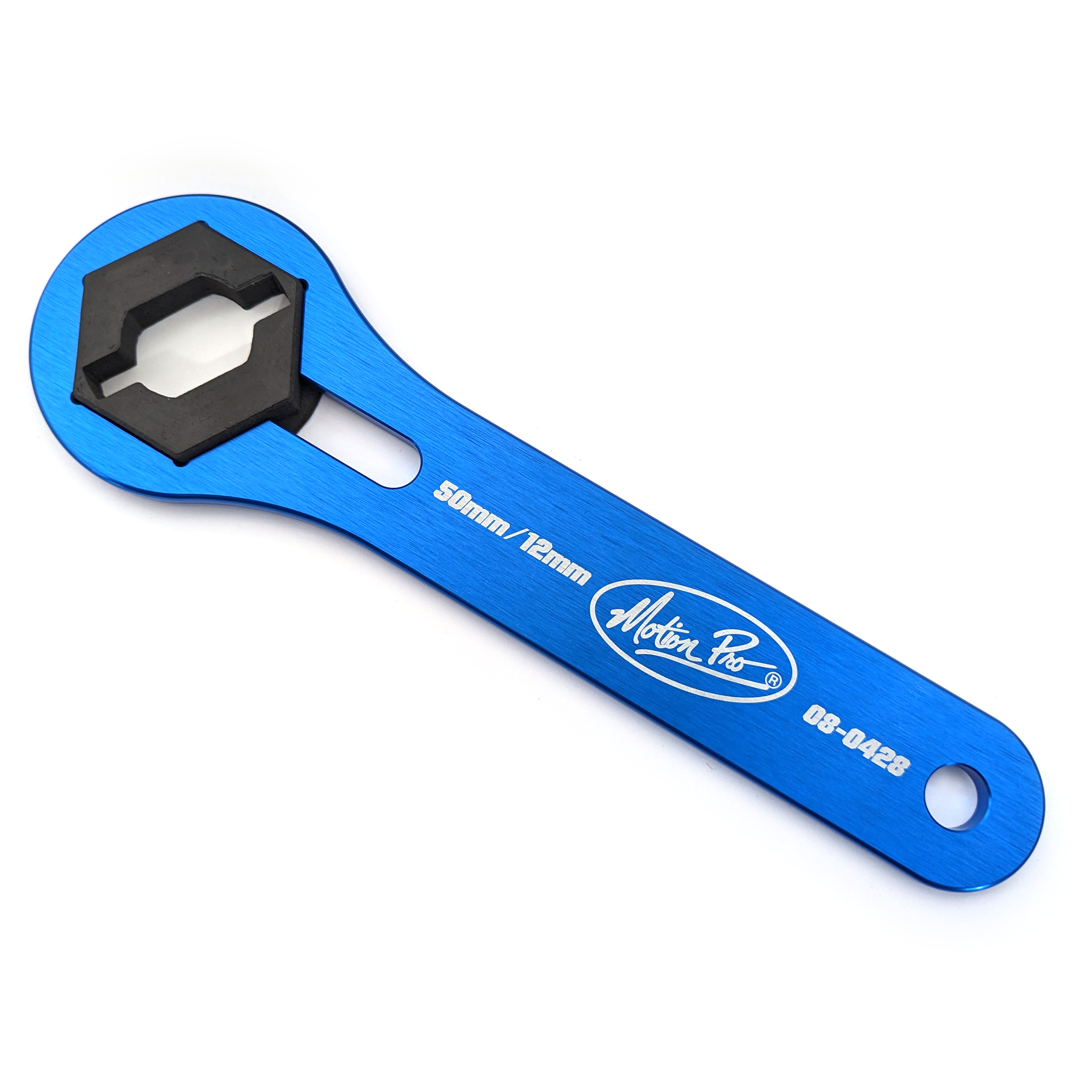 08-0428 50mm Fork Cap Wrench w/ Preload Adjuster Insert For WP Xplor Forks - Click Image to Close