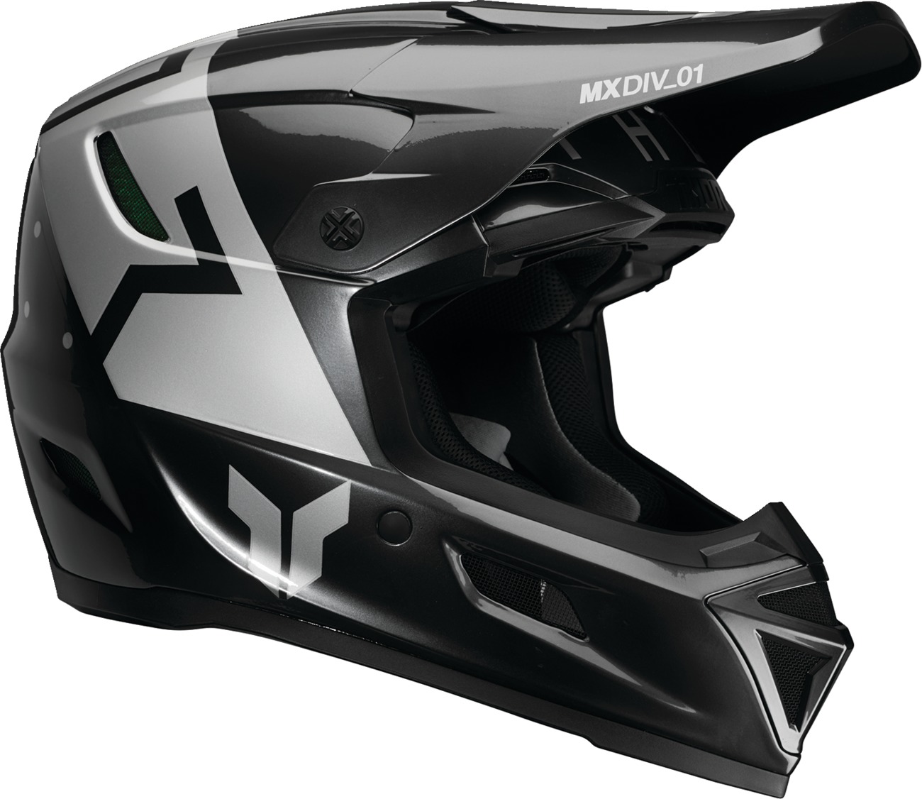 Thor Reflex Sport Rogue MIPS Helmet XS Gray/Silver - MIPS helmet with composite shell - Click Image to Close