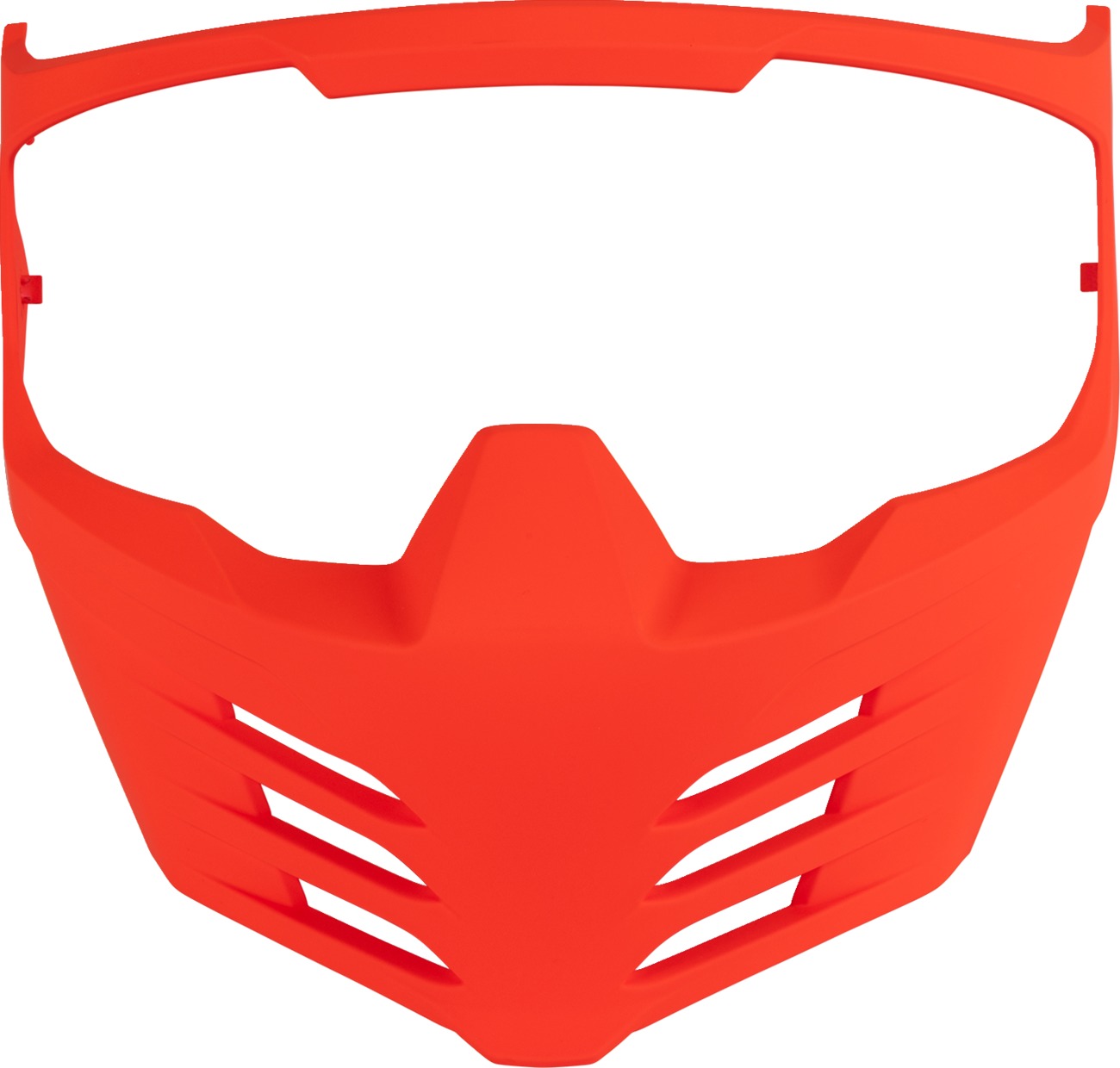 ICON Elsinore Helmet Face Mask Red Matte One Size - Replacement mask for ICON Elsinore helmet - Click Image to Close