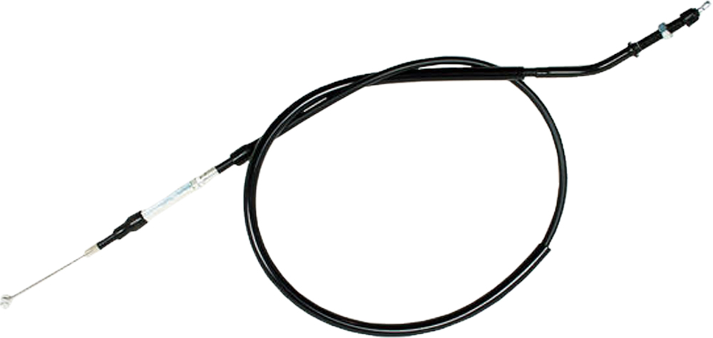 Black Vinyl Clutch Cable - For 02-07 Honda CRF450R - Click Image to Close