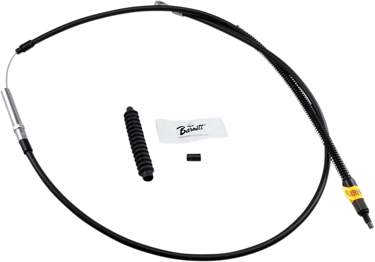 Barnett Black Vinyl Clutch Cable +6 - Click Image to Close