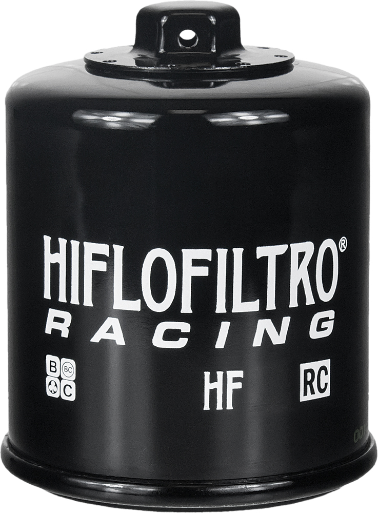 Race Oil Filter - Black - For 95-20 Yamaha Triumph Honda Kawasaki Arctic Cat MV Agusta Suzuki - Click Image to Close