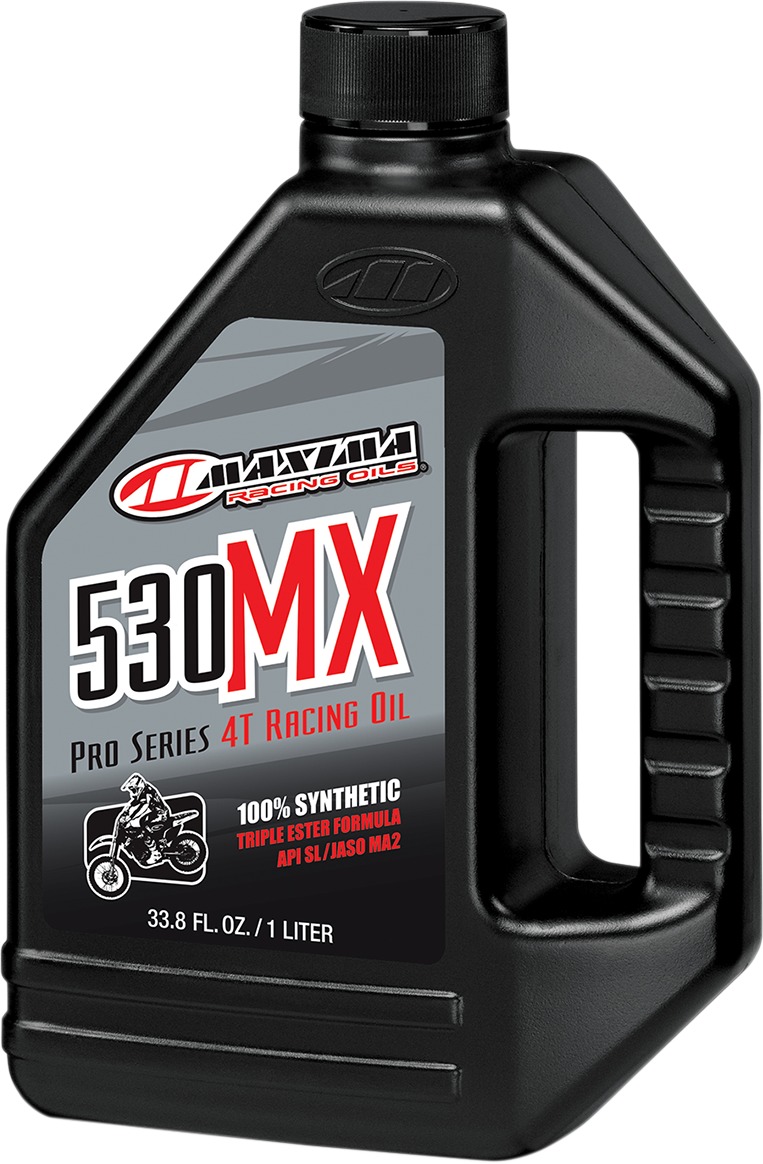Maxima 530MX 4T Synthetic Racing Oil 1L - Click Image to Close