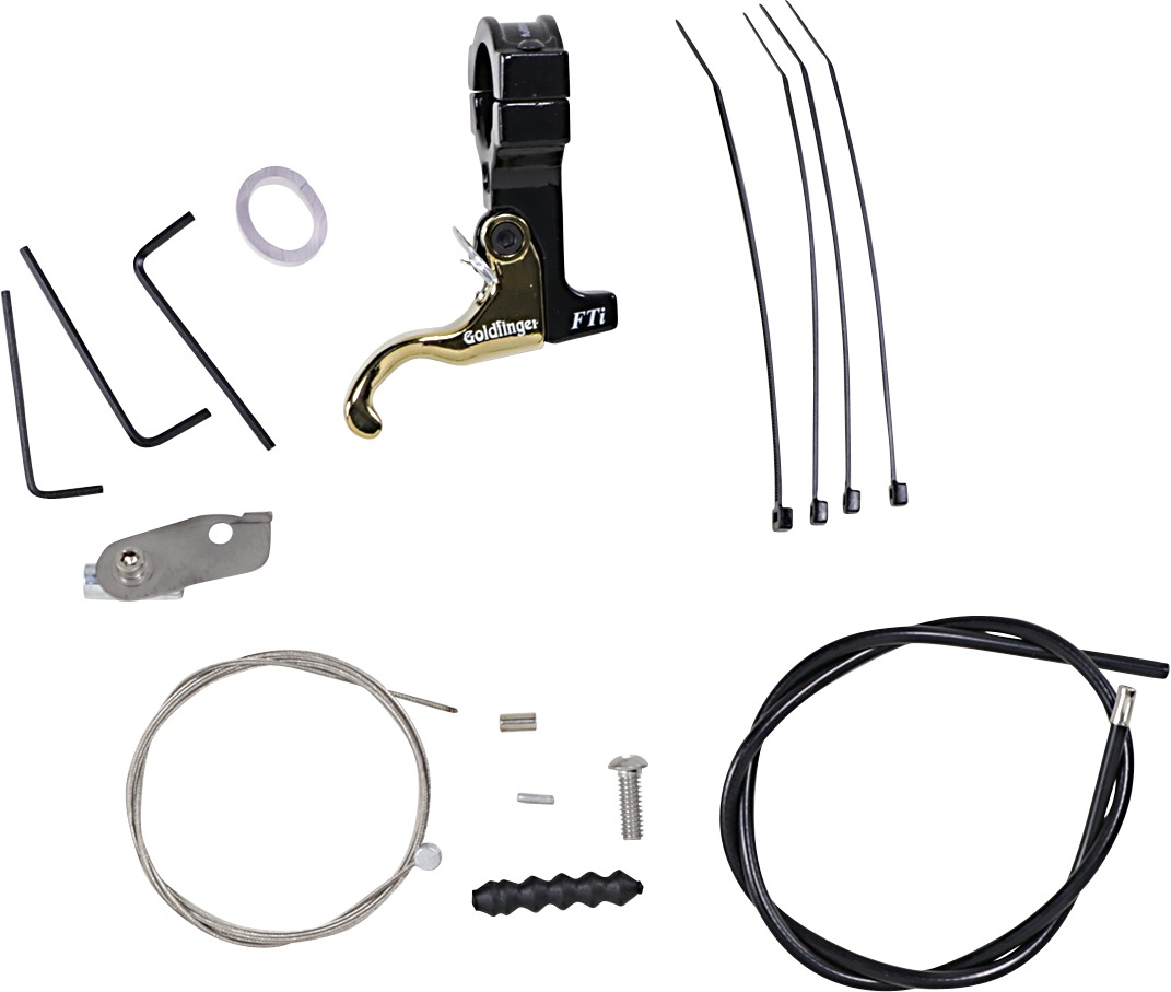 Goldfinger Left Throttle Kit 7/8" Bar - Click Image to Close