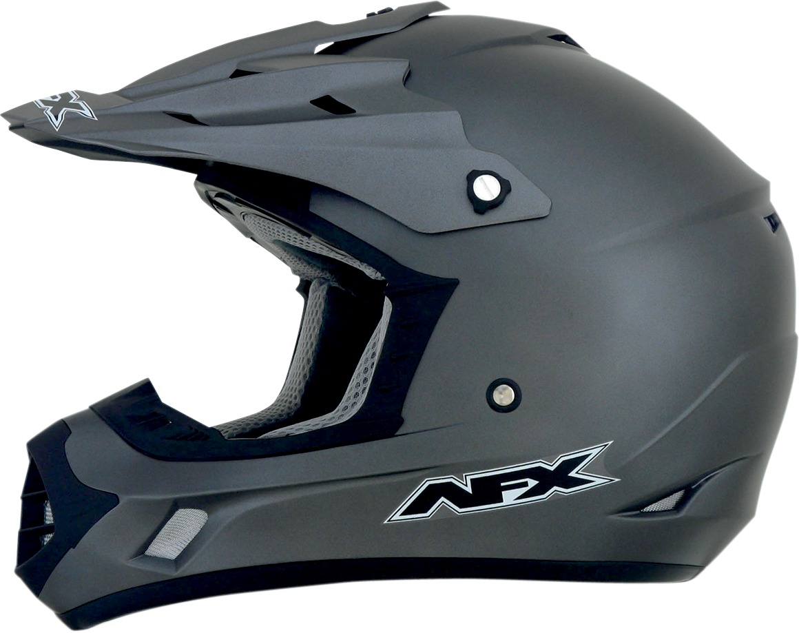 FX-17 Full Face Offroad Helmet Frost Gray X-Small - Click Image to Close