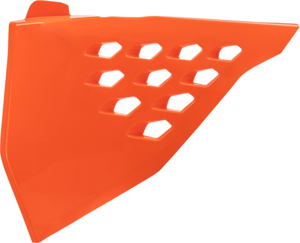 Acerbis Vented Air Box Cover 16 Orange Fits KTM - Click Image to Close