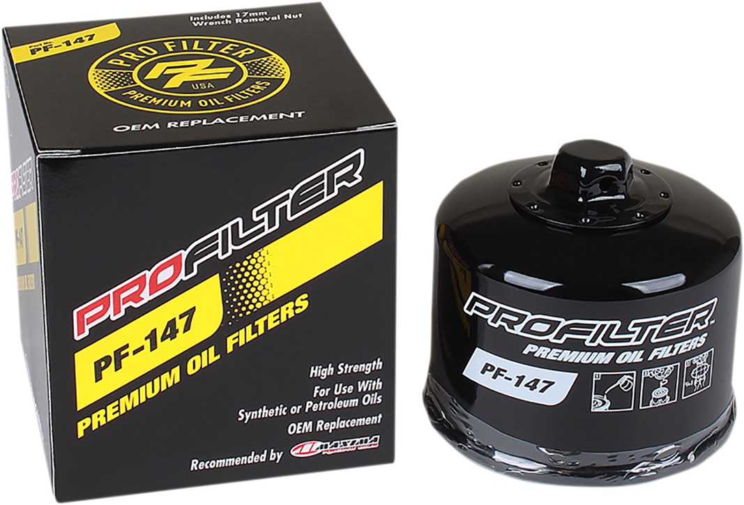 Pro Filter Spin-On Oil Filter PF-147 Black - Click Image to Close