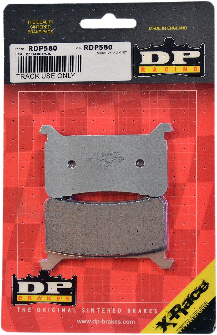 Race Only Sintered Front Brake Pads - For 18-21 Honda CBR600/1000 - Click Image to Close