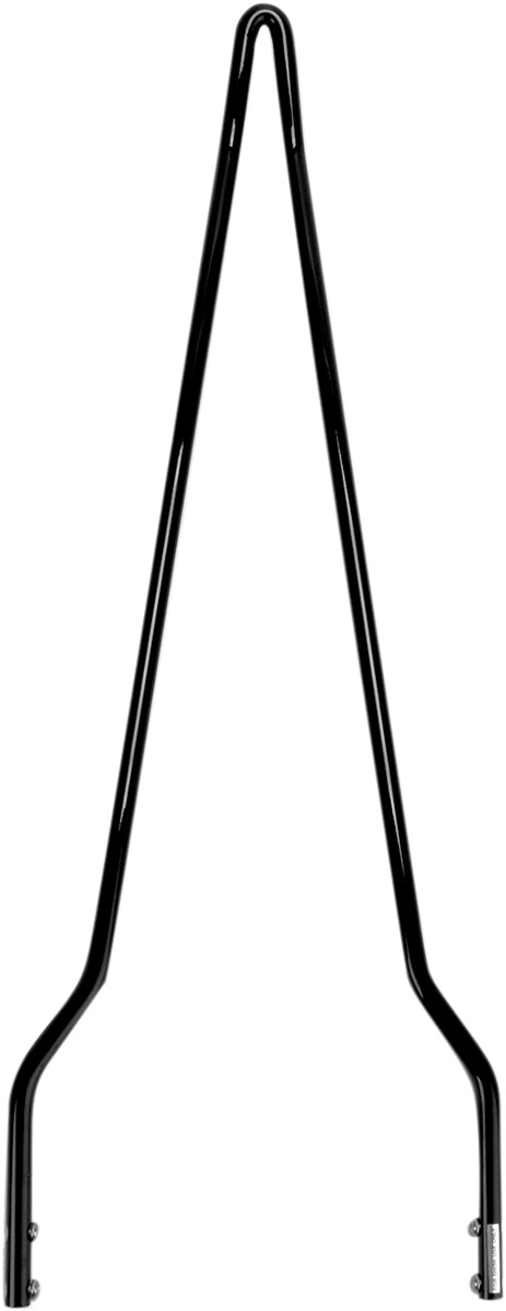 Black Attitude Sticks Sissy Bar - Round Bar, 30" Tall 11" Wide - Click Image to Close