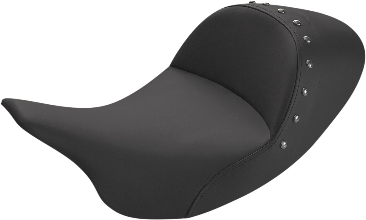 Saddlemen Low Solo Seat Black For Harley-Davidson Touring Models - Low solo seat for Harley-Davidson Touring models - Click Image to Close