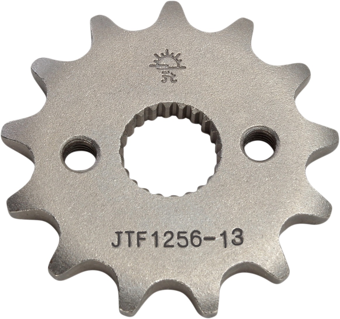 Front Sprocket JTF1256.13T Natural - For 86-24 Honda - Click Image to Close