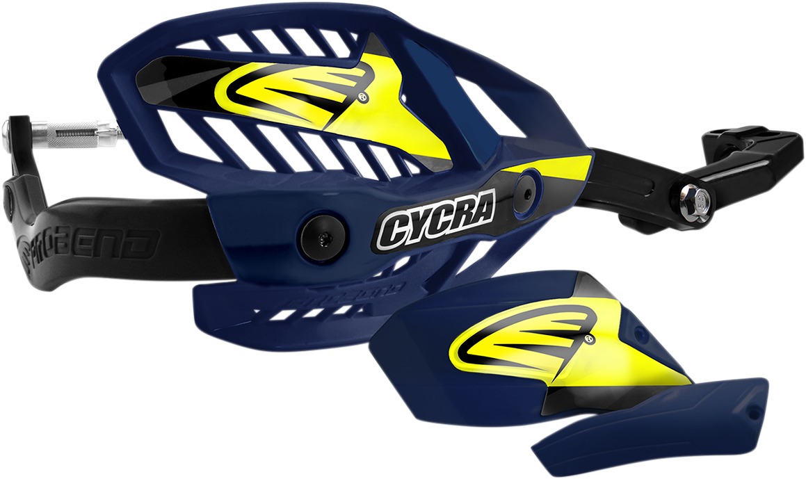 Cycra Probend Ultra Handguards w/HCM Clamp 1-1/8" Husky Blue - Click Image to Close