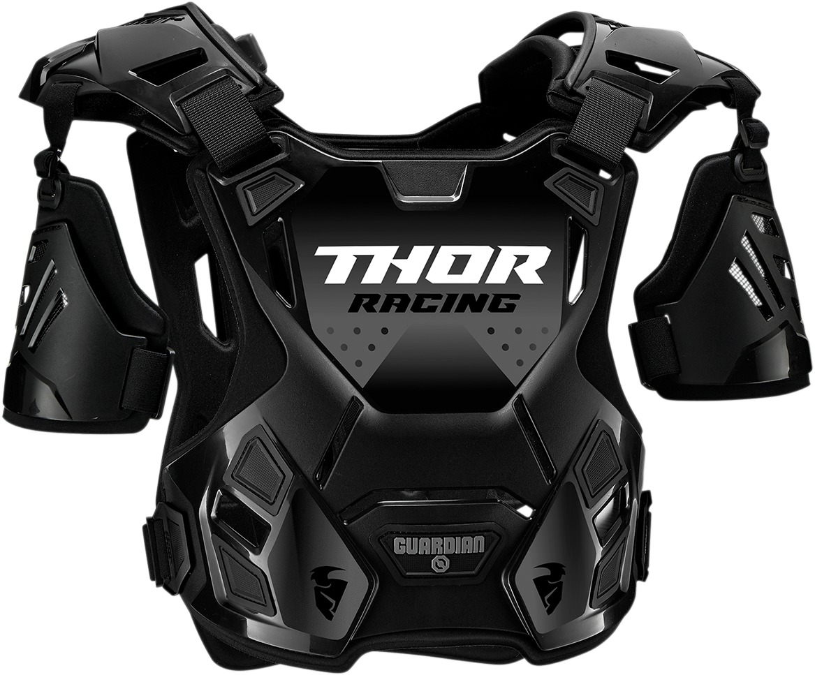 Thor Guardian Roost Deflector Black XL/2XL Men's - Men's XL/2XL Roost Deflector, Black - Click Image to Close