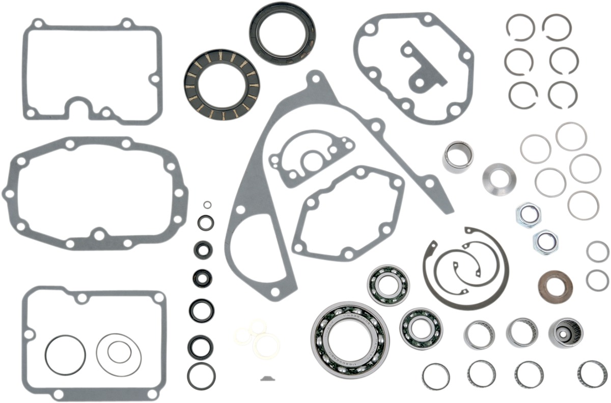 Jim's 5-Speed Transmission Rebuild Kit For 84-90 HD Tour/Softail - Click Image to Close