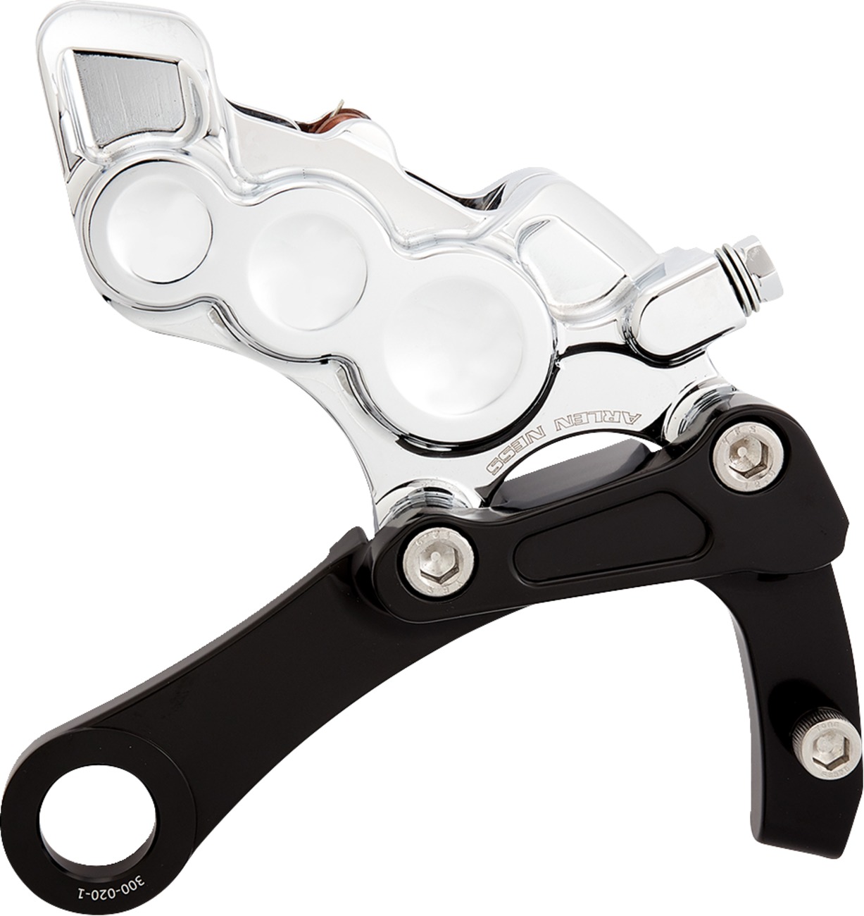 Arlen Ness Differential-Bore Rear Brake Caliper Kit Chrome For Harley - Rear brake caliper kit For Harley-Davidson models - Click Image to Close