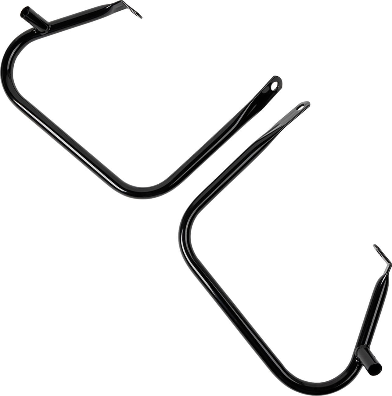 Drag Specialties Saddlebag Protector Guard Pair Black For Harley Touring - Saddlebag guard pair black For Harley Touring models - Click Image to Close