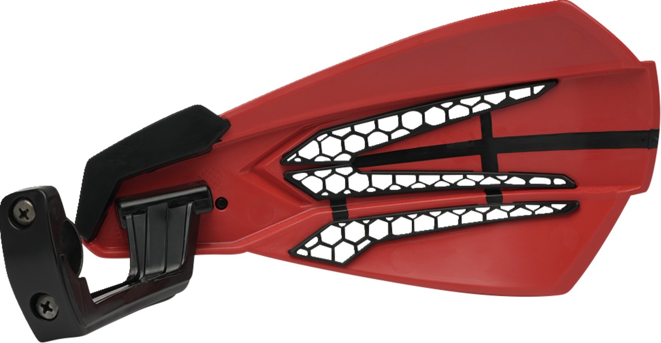 Cycra MX-Race Handguard GG Red/Black - Click Image to Close