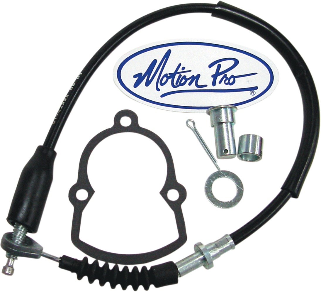 Motion Pro Rear Brake Cable Kit Black Vinyl For Yamaha Blaster - Rear brake cable kit for Yamaha Blaster - Click Image to Close