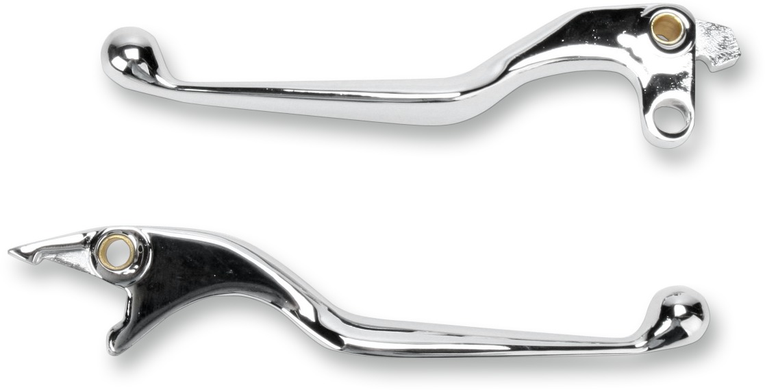 Aluminum Hydraulic Brake/Clutch Lever Set Chrome - For Honda VTX Shadow Valkyrie - Click Image to Close