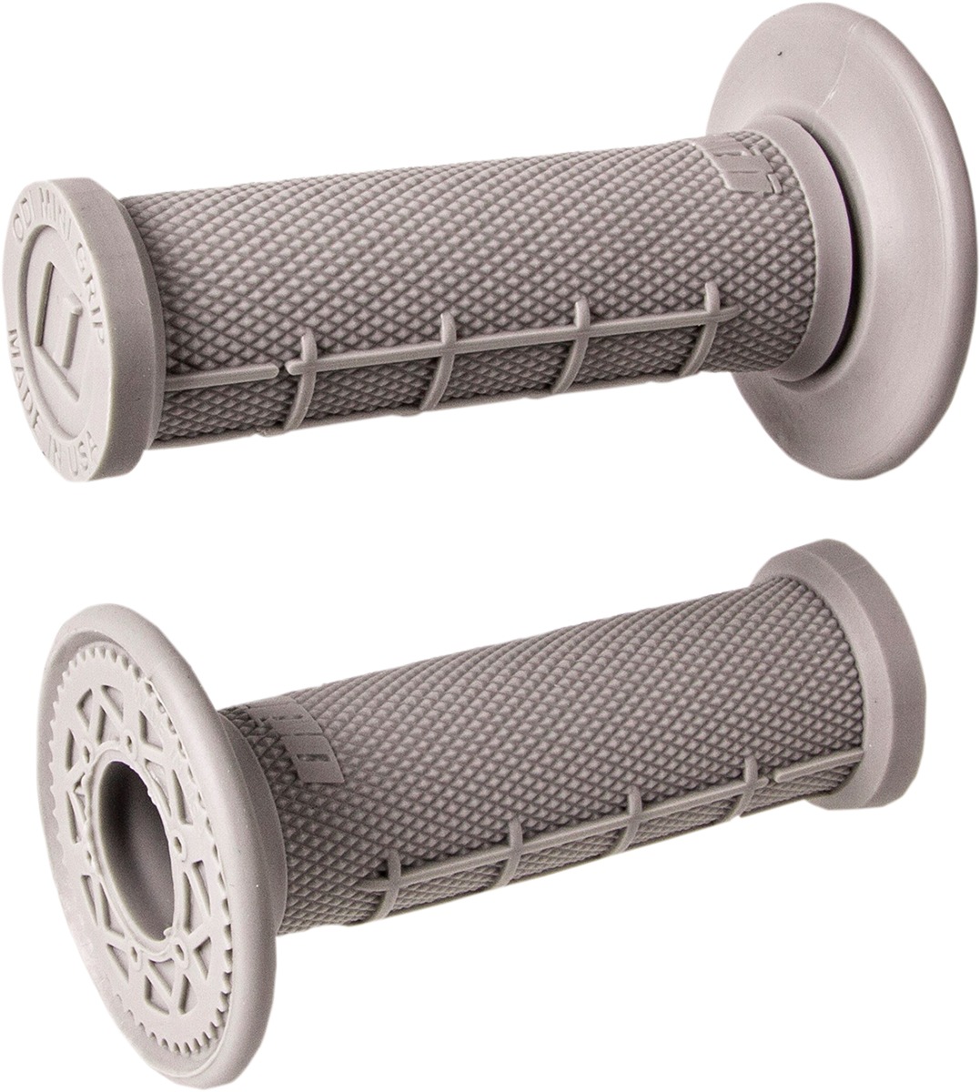Mini Mx Half Waffle Grips Gray - Click Image to Close