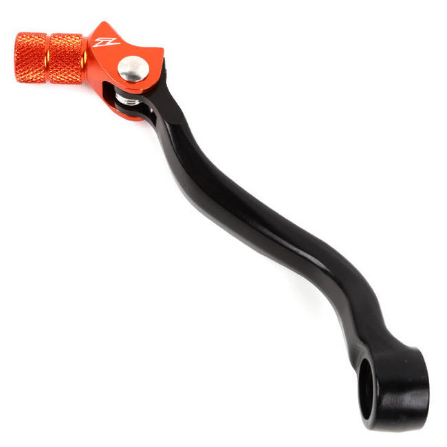 Forged Shift Lever w/ Orange Tip - For 03-17 KTM 85 SX - Click Image to Close