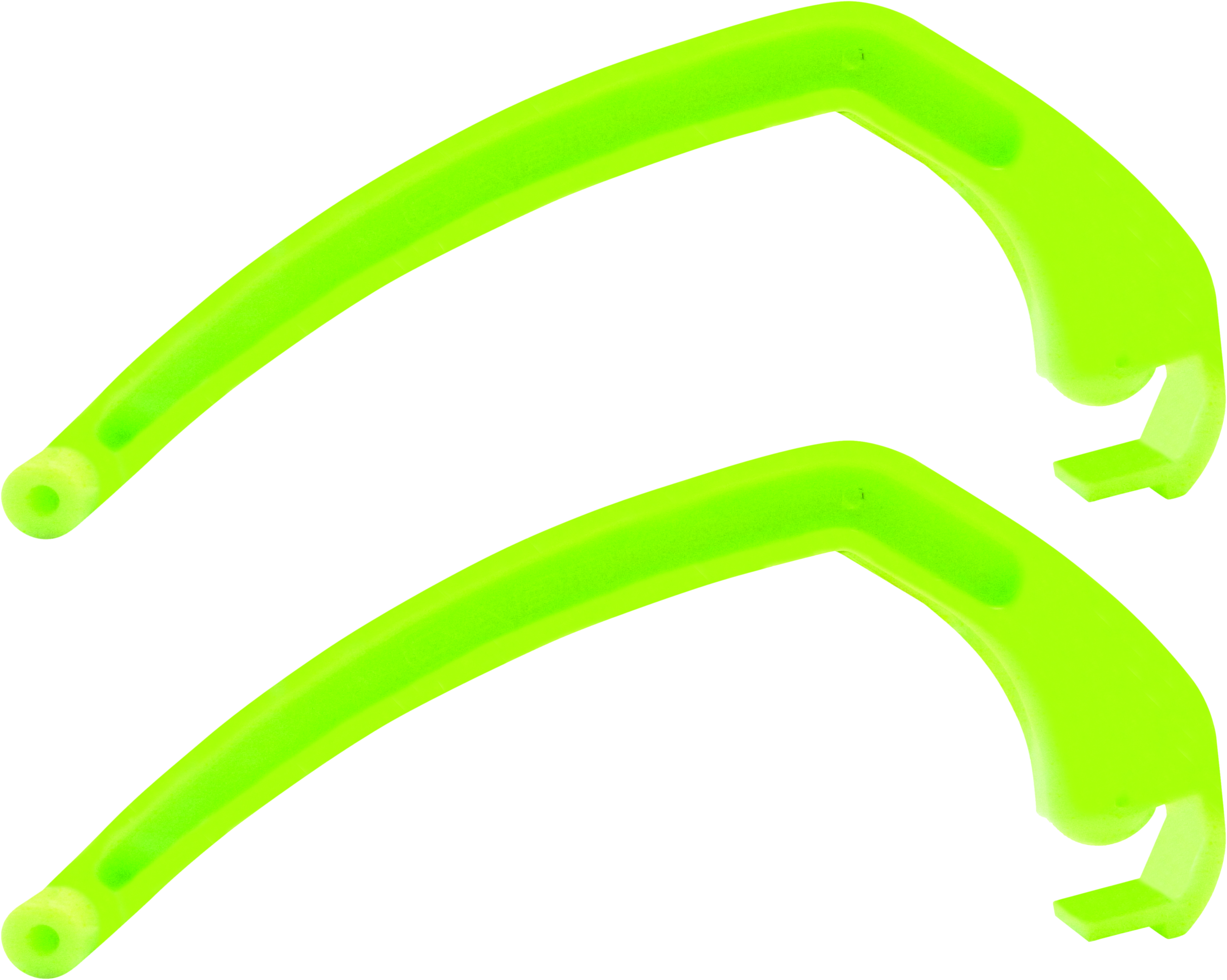 Ski Loops Lime Green - Click Image to Close