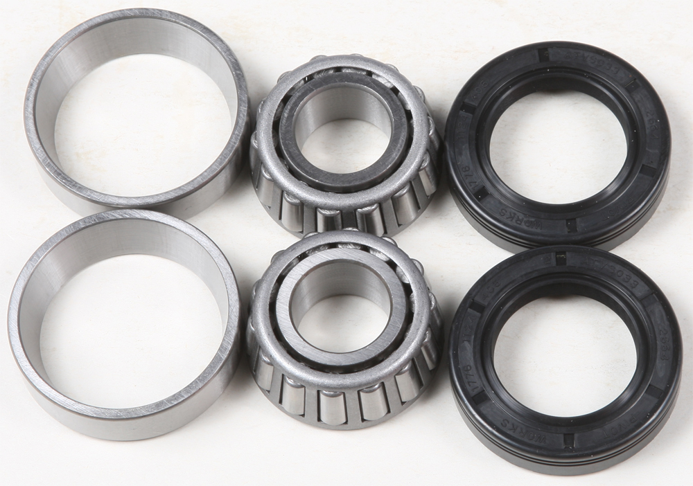 HardDrive Front/Rear Wheel Bearing Kit 3/4" ID Timken Tapered For Harley - Wheel bearing kit for select 1995-1999 Harley models - Click Image to Close