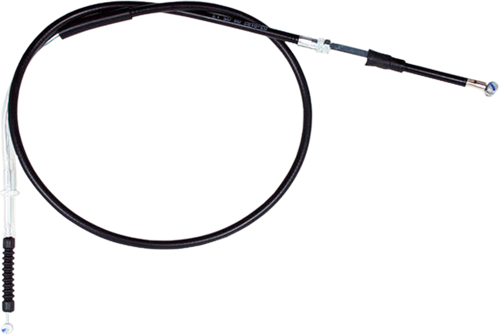 Black Vinyl Clutch Cable - Kawasaki KX2500/500 KDX250 - Click Image to Close