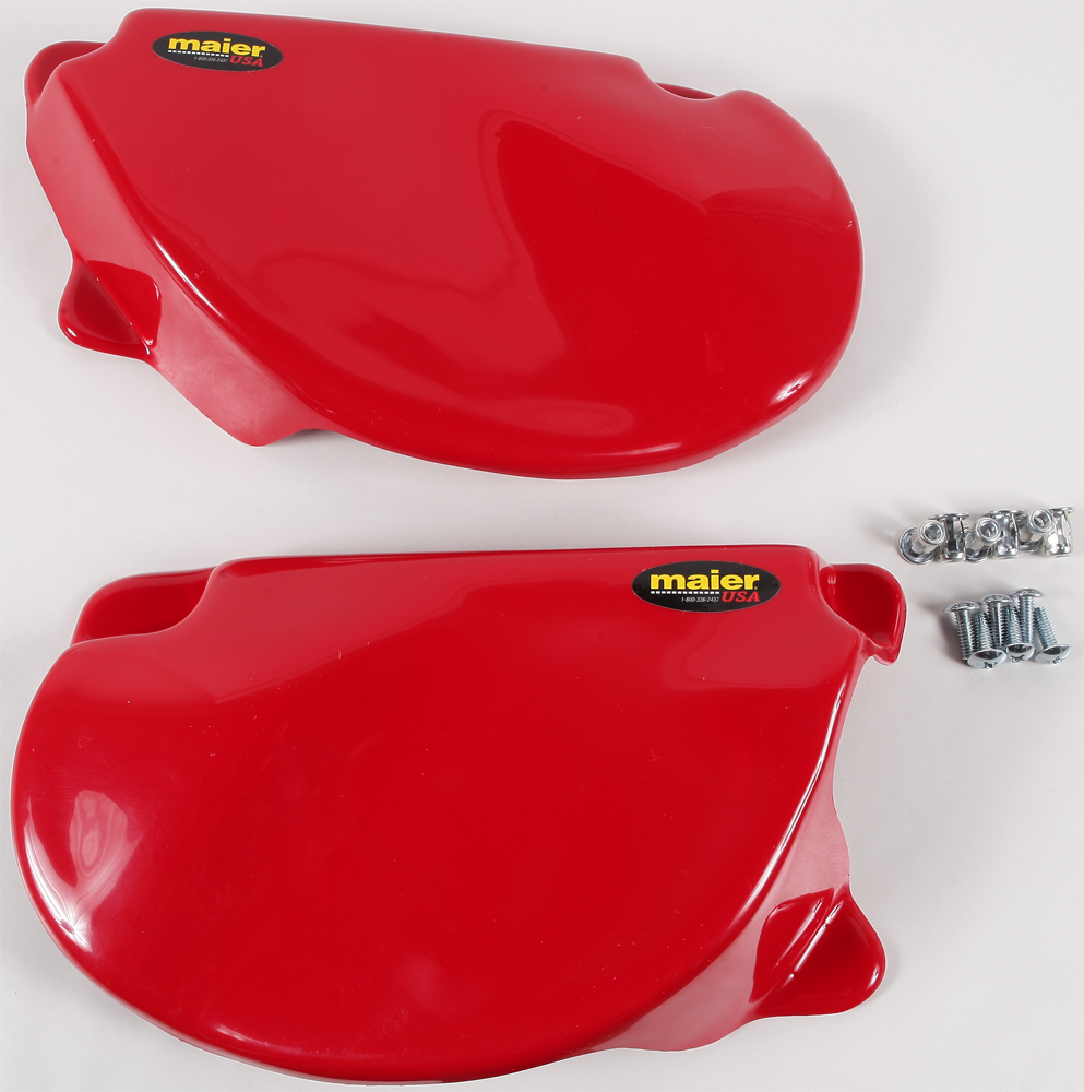 Replica Side Panels - Dark Red - 79-82 Honda XR80 77-78 XR75 - Click Image to Close