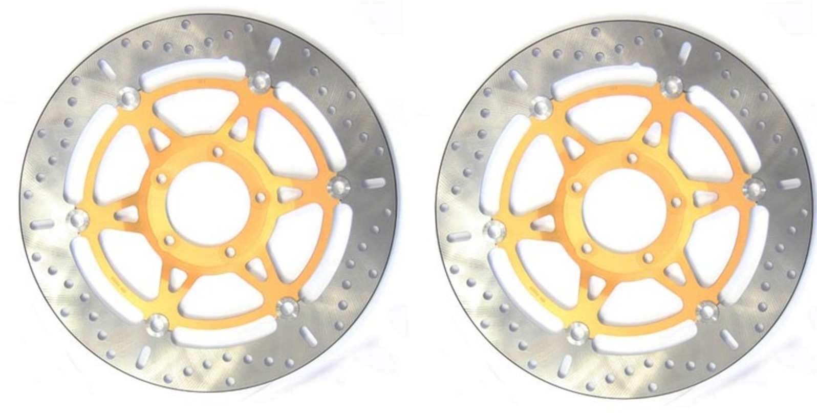 Floating Brake Rotor Front Set - Click Image to Close