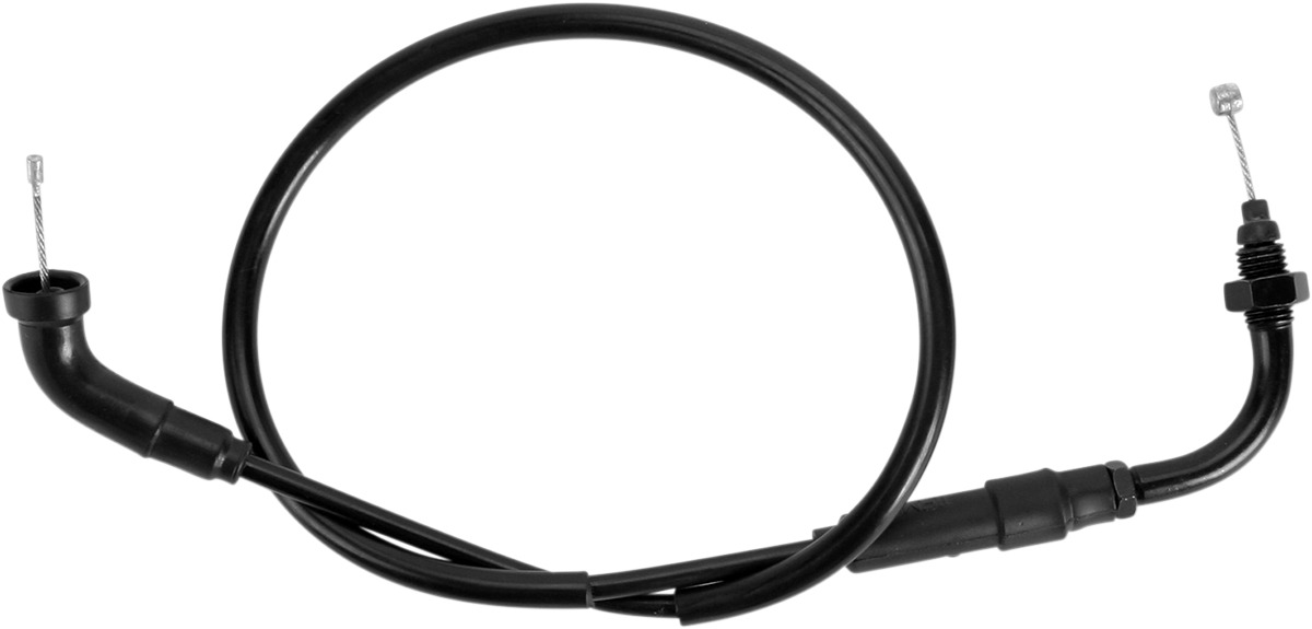 Black Vinyl Throttle Cable - Honda CRF50F XR50R Z50R - Click Image to Close